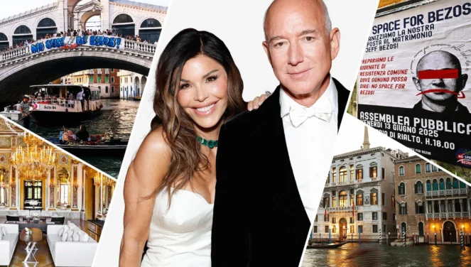Jeff Bezos dhe Lauren Sanchez