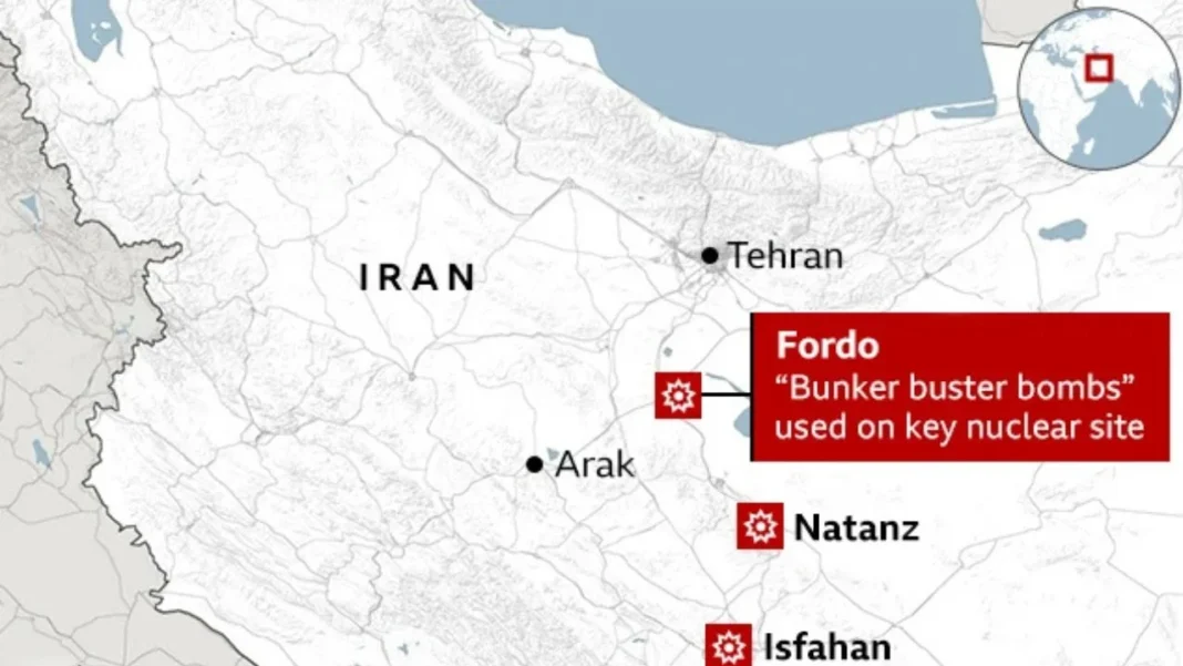 SHBA sulmoi 3 objekte bërthamore në Iran (Foto: BBC)